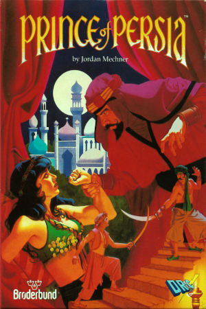 prince of persia (1989) clean cover art